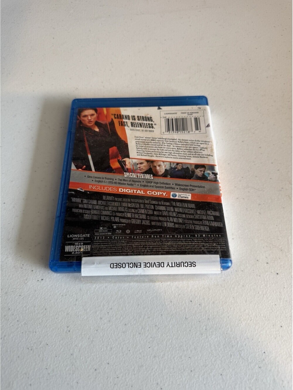 Haywire Blu-Ray Disc *Pre-Owned* - Picture 2 of 3